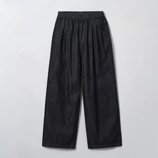 Denim Pants-SPAO MEN Banded Denim Pants SPTJE24C55