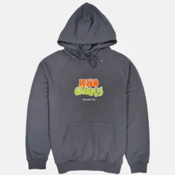 Hoodies L Pullovers-SPAO Men Long Sleeve Graphic Hoodie SPLCD38C05
