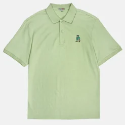 T-Shirt-SPAO Men Short Sleeve Embroidery Polo Shirt SPLCD38C01