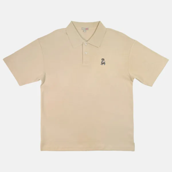 T-Shirt-SPAO MEN Short Sleeve Embroidery Polo Tee SPLCE11C06