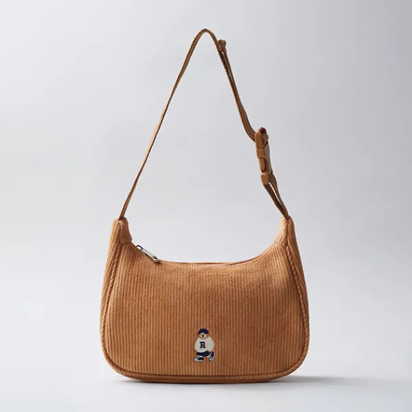 Accessories-SPAO Unisex 2 Way Corduroy Bag SPAKE49A50 Cream