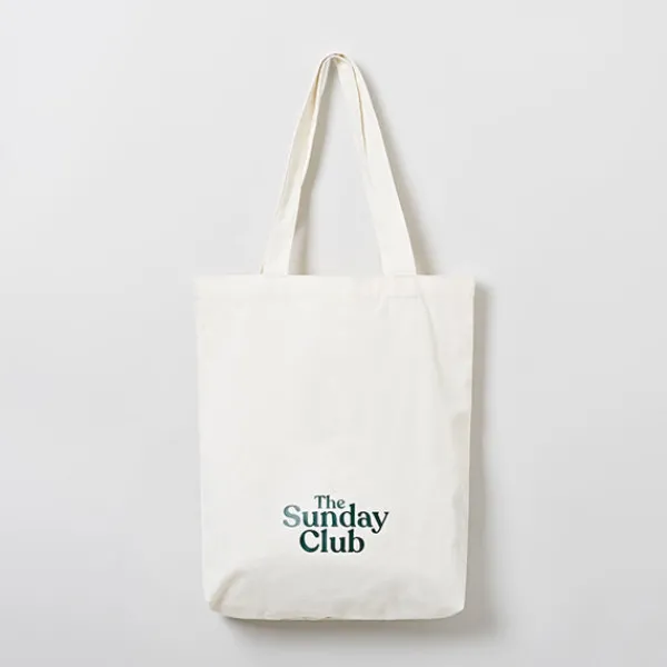Accessories-SPAO Unisex Graphic Eco Bag SPAKEA9A54 Hunter