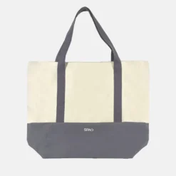 Accessories-SPAO Unisex Tote Bag SPLCE38A01 Grey