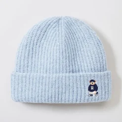 Accessories-SPAO Unisex Woodie Beanie SPACE4TA51 Grey