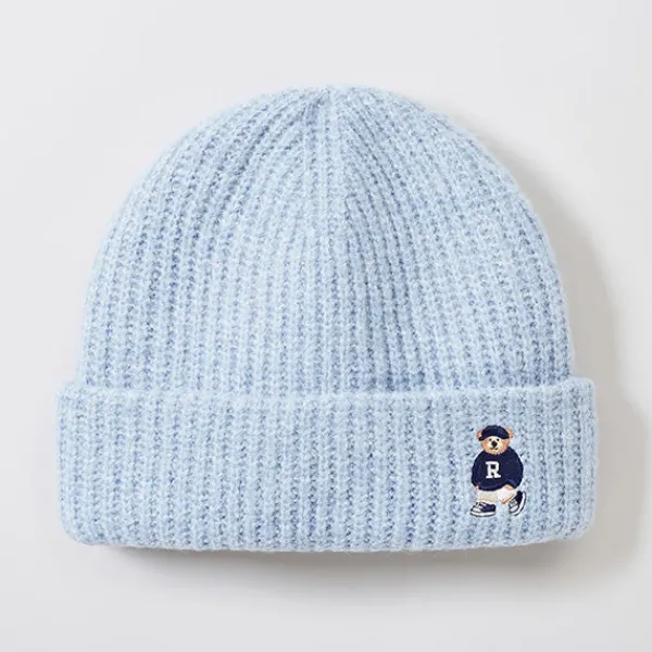 Accessories-SPAO Unisex Woodie Beanie SPACE4TA51 Grey