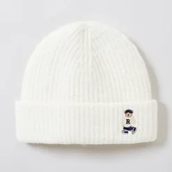 Accessories-SPAO Unisex Woodie Beanie SPACE4TA51 Light Pink