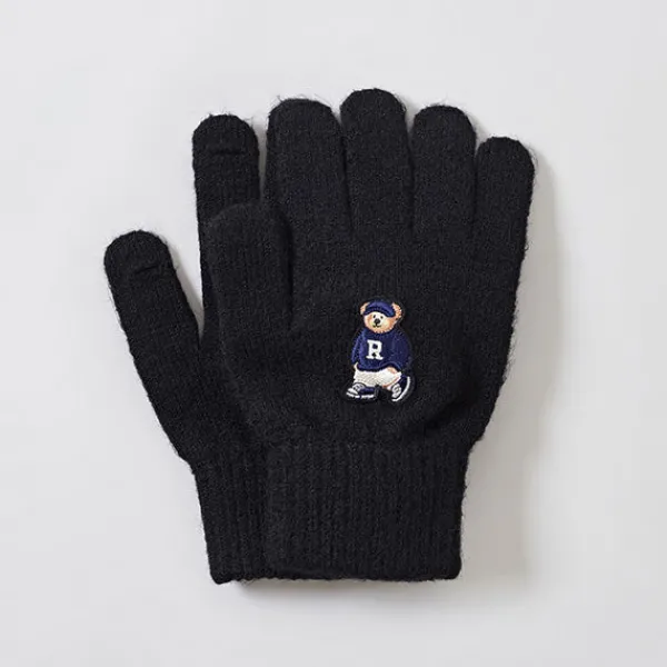 Accessories-SPAO Unisex Woodie Glove SPAGE4TA51 Black