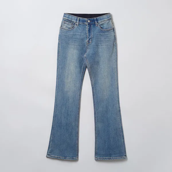 Denim Pants-SPAO WOMEN Bootcut Denim Pants SPTJE23G61