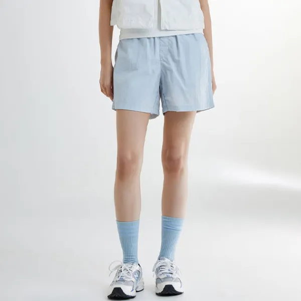 Shorts L Skirts-SPAO Women Light Short SPTHE37G01 Light Blue