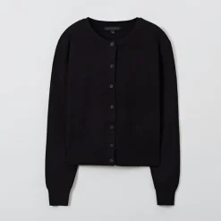 Cardigans L Sweaters-SPAO Women Long Sleeve Basic Cardigan SPCKD49U10