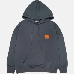 Hoodies L Pullovers-SPAO Women Long Sleeve Graphic Hoodie SPLCD38G03