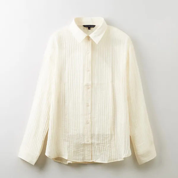 Shirts L Blouses-SPAO Women Long Sleeve Overfit Shirt SPYWD37W23