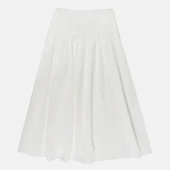 Shorts L Skirts-SPAO Women Maxi Skirt SPLCE38G05 Off White