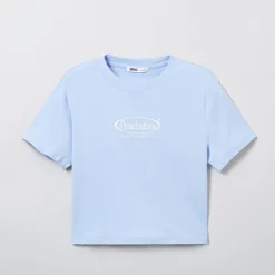 T-Shirt-SPAO WOMEN Short Sleeve Crop Tee SPRPE24G53