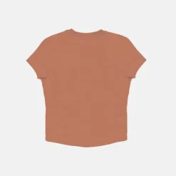 T-Shirt-SPAO Women Short Sleeve Tshirt SPLCE38G01 Coral
