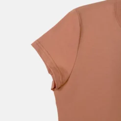 T-Shirt-SPAO Women Short Sleeve Tshirt SPLCE38G01 Coral