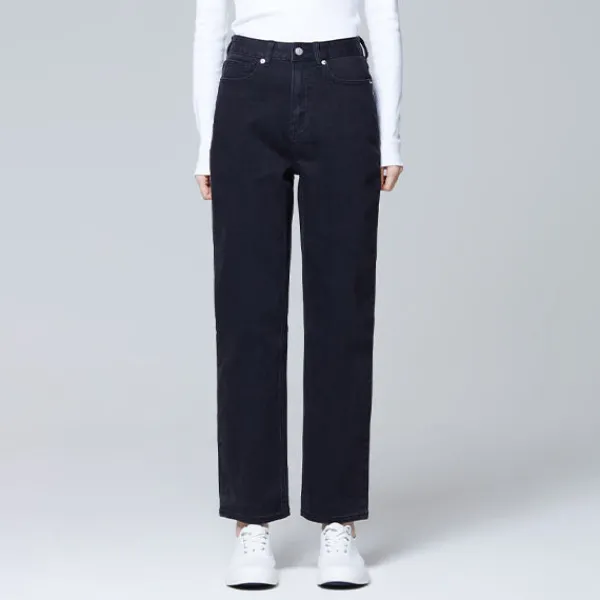 Denim Pants-SPAO WOMEN Straight Denim Pants SPTJE23G31