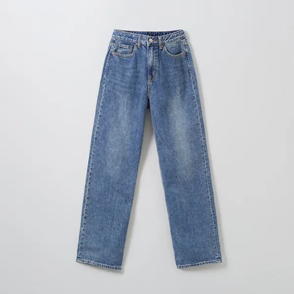 Denim Pants-SPAO WOMEN Wide Denim Pants SPTJEA9G51