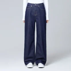 Denim Pants-SPAO WOMEN Wide Denim Pants SPTJEA9G51
