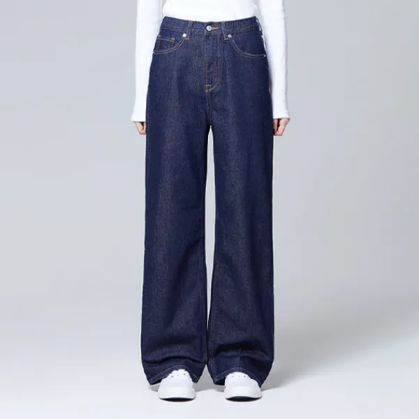 Denim Pants-SPAO WOMEN Wide Denim Pants SPTJEA9G51