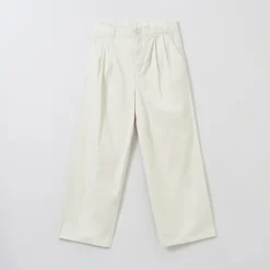 Pants-SPAO Women Wide Pants SPTCE49G03 Beige